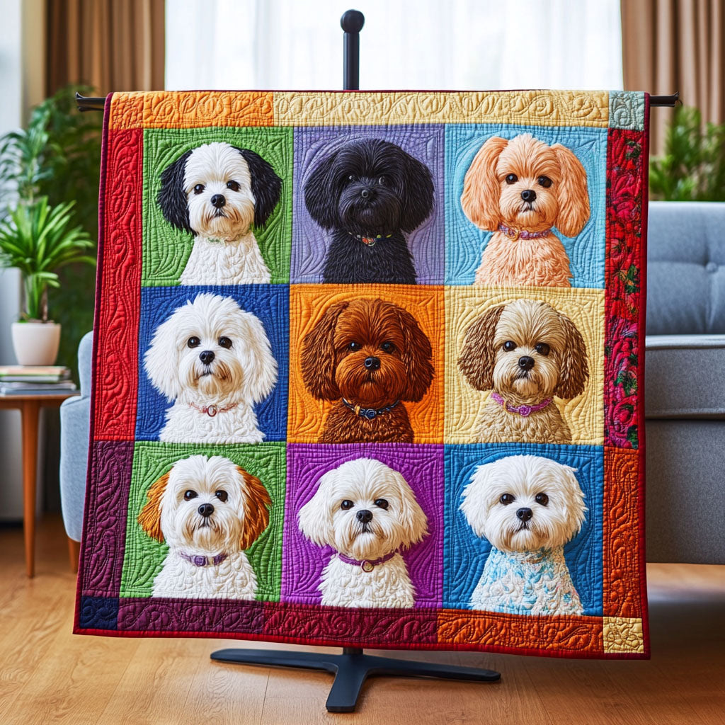 Cuddly Companions Quilted Blanket