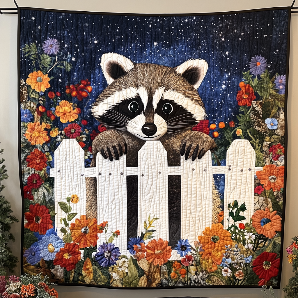 Curious Climber Quilted Blanket
