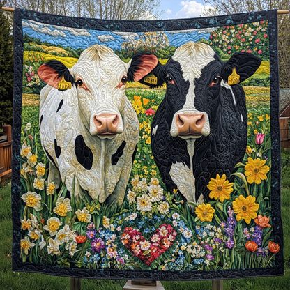 Daisy Duo Quilted Blanket