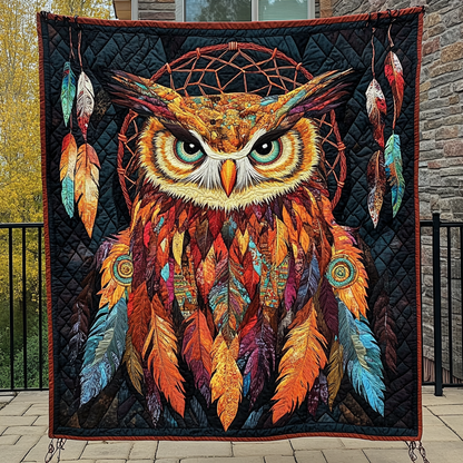 Dancing Winds Quilted Blanket