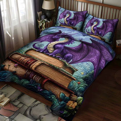 Darkwing Whisper 3-Piece Quilted Bedding Set