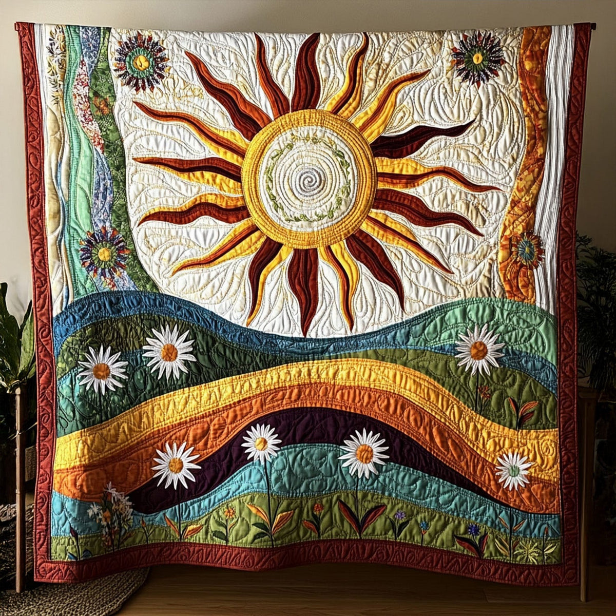 Daydream Fields Quilted Blanket