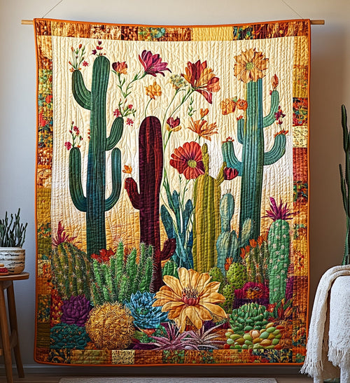 Desert Delight Quilted Blanket