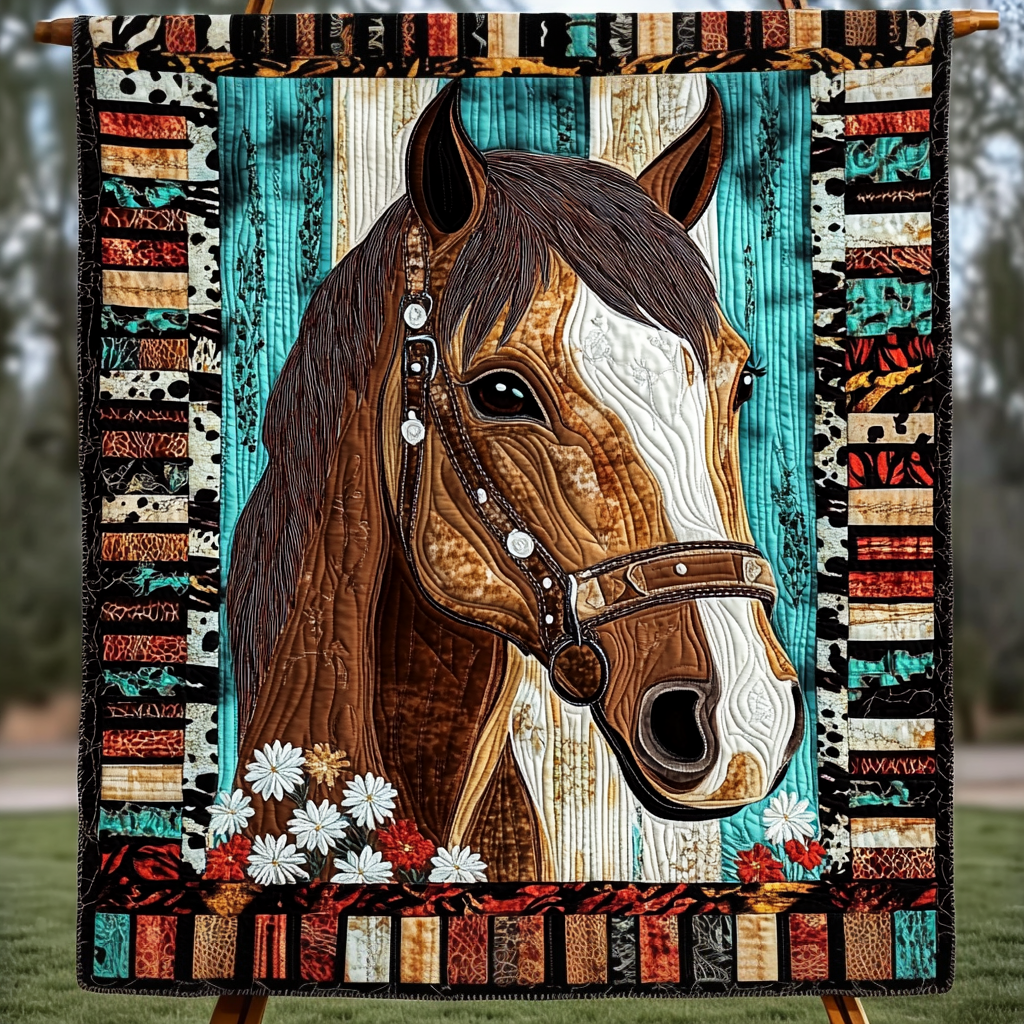 Desert Jewel Quilted Blanket
