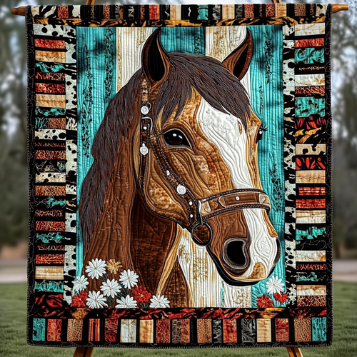 Desert Jewel Quilted Blanket