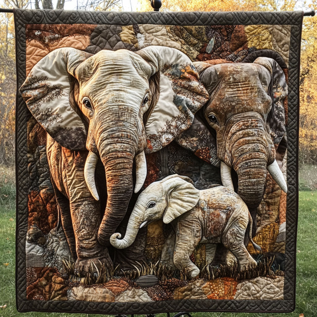 Desert Love Quilted Blanket