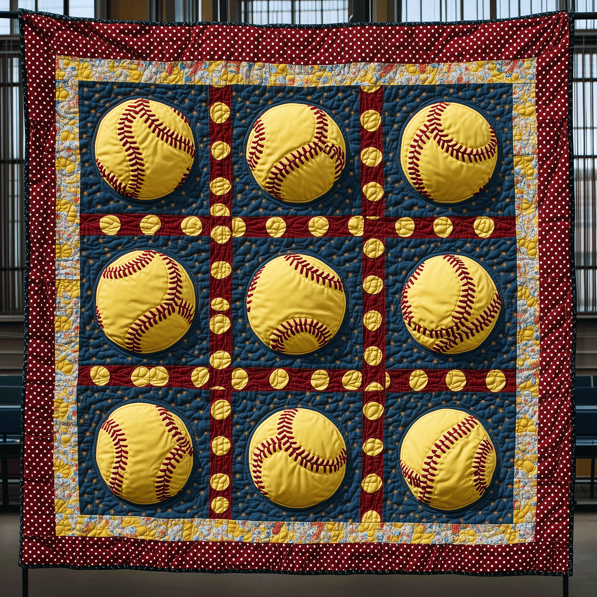 Diamond Glory Quilted Blanket