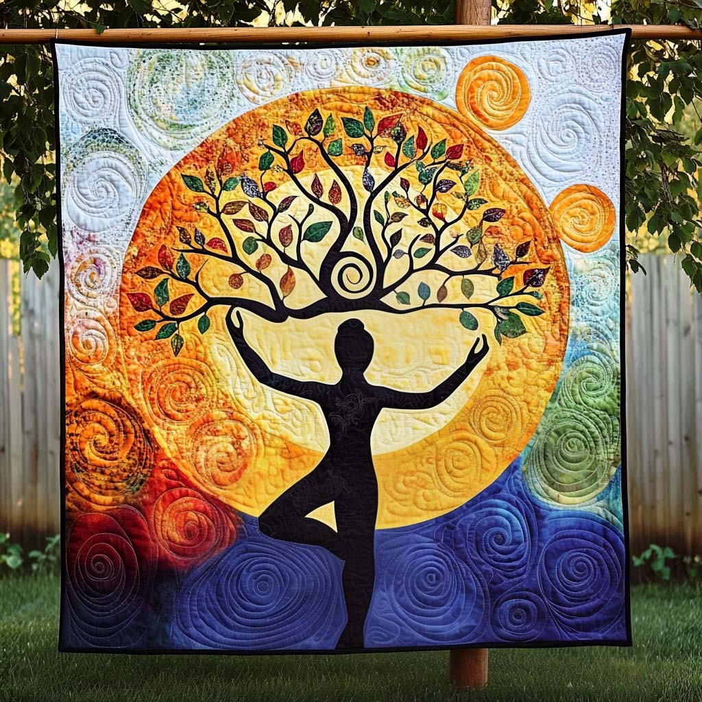 Divine Energy Quilted Blanket