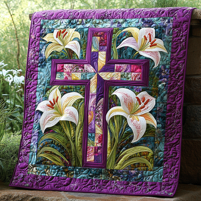 Divine Reflection Quilted Blanket