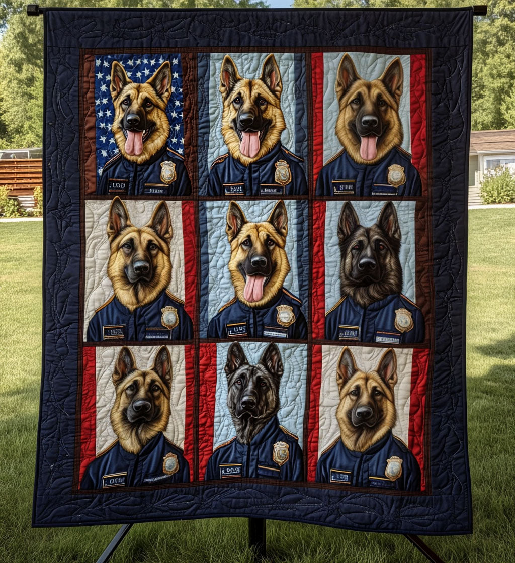 Dog Days Delight Quilted Blanket
