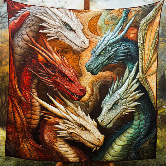 Dragon Alliance Quilted Blanket
