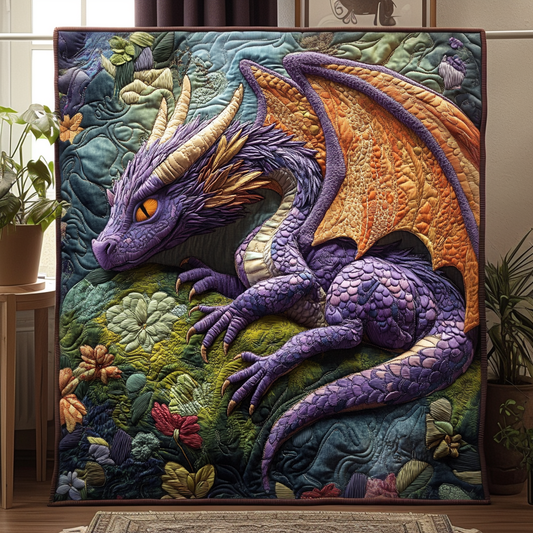 Dragon Legacy Quilted Blanket