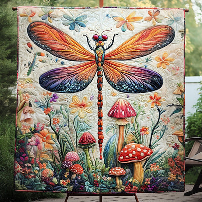 Dragonfly Dreams Quilted Blanket