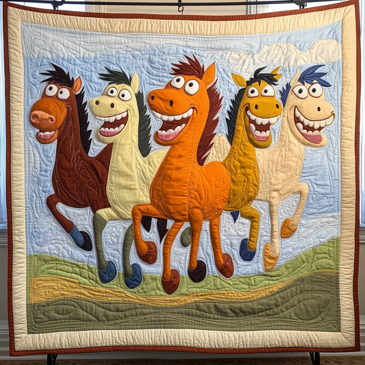 Dream Horse Quilted Blanket