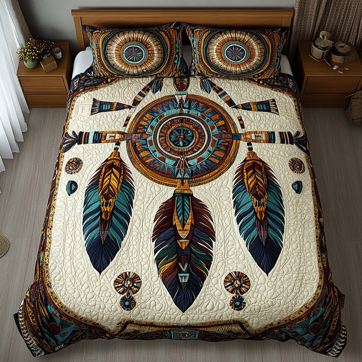 Dreaming Winds 3-Piece Quilted Bedding Set