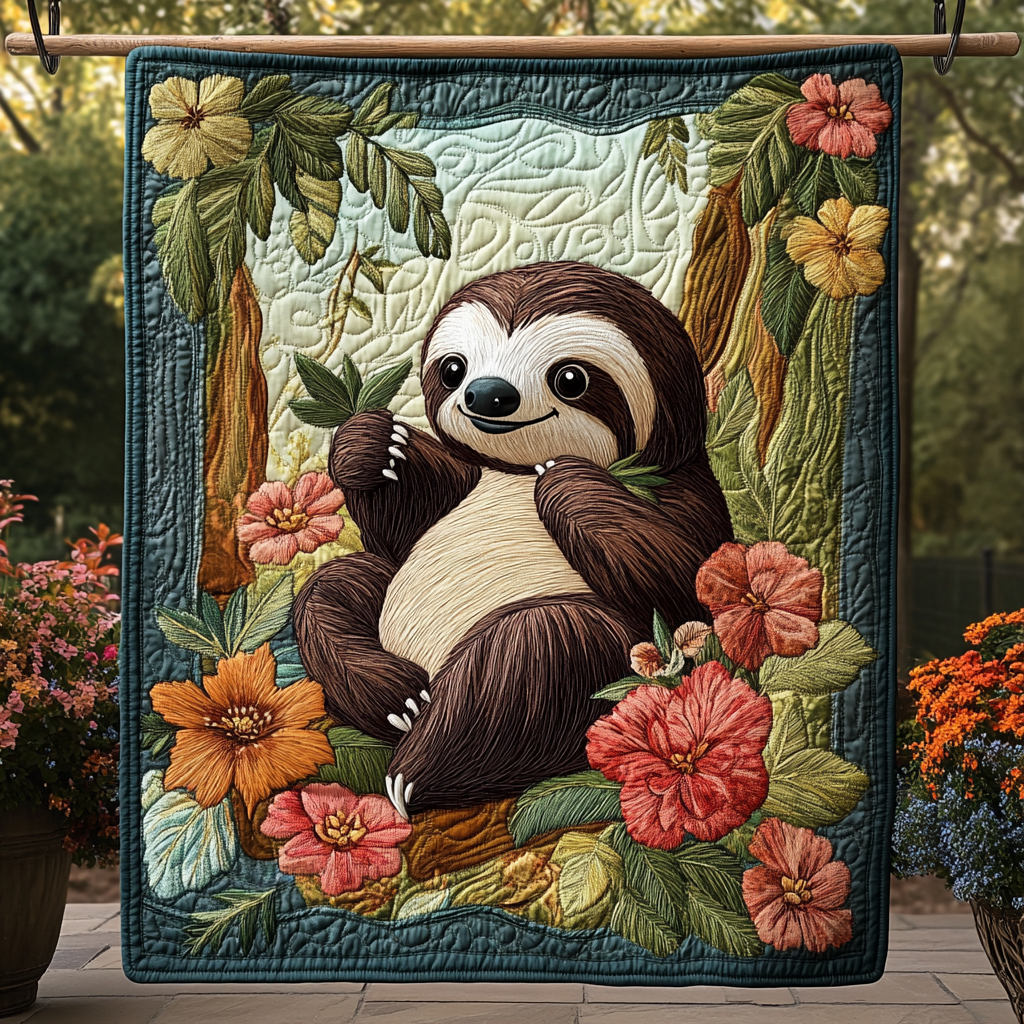 Dreamy Dangle Quilted Blanket