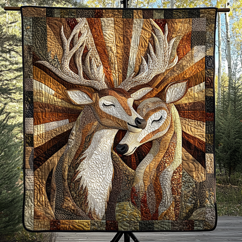 Dreamy Duet Quilted Blanket