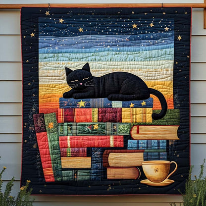 Dreamy Reader Quilted Blanket