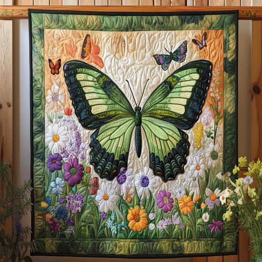 Dreamy Wings Quilted Blanket