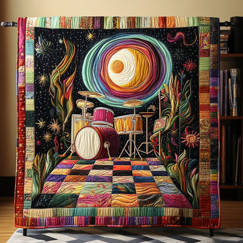 Drumline Bliss Quilted Blanket