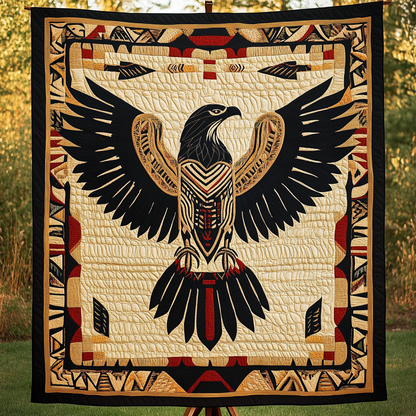 Eagle Spirit Quilted Blanket