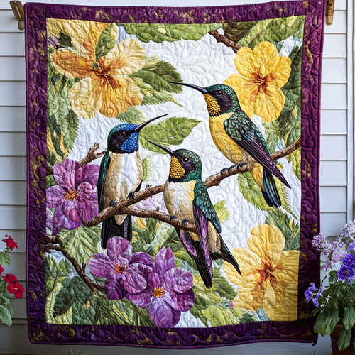 Echo Flight Quilted Blanket