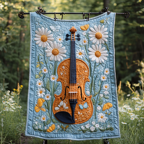 Echoes of Elegance Quilted Blanket