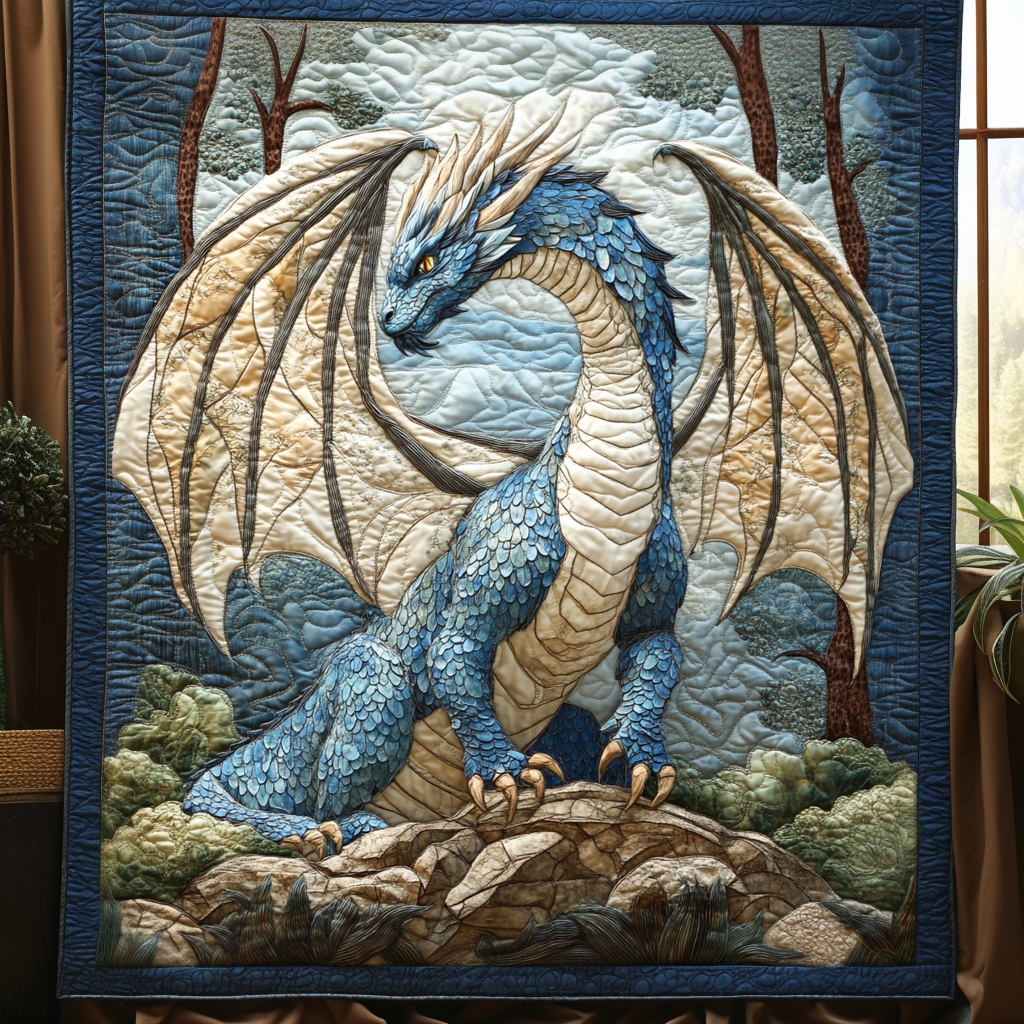 Eclipse Talon Quilted Blanket