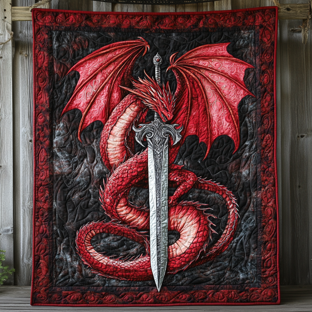 Eclipse Wing Quilted Blanket