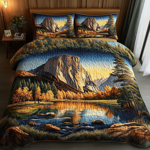 El Capitan Majesty 3-Piece Quilted Bedding Set