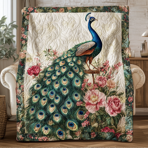 Elegant Majesty Quilted Blanket