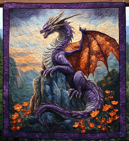 Ember Enchanter Quilted Blanket
