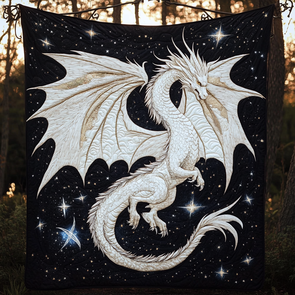 Ember Wrath Quilted Blanket