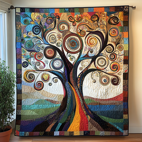 Enchanted Arbor Quilted Blanket