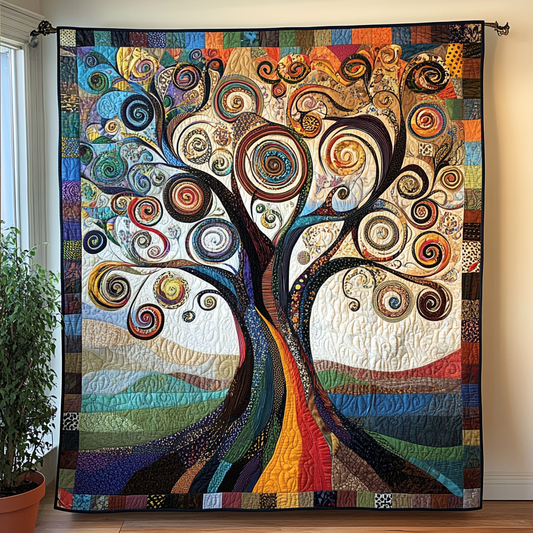 Enchanted Arbor Quilted Blanket