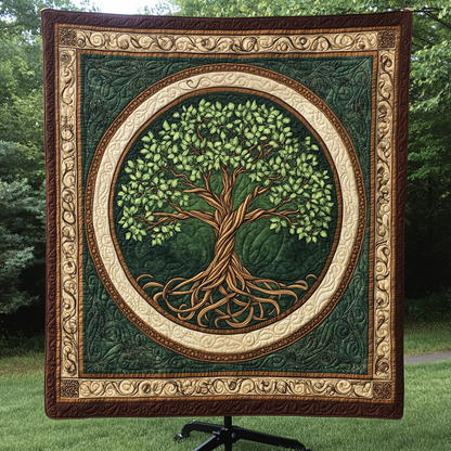 Enchanted Boughs Quilted Blanket