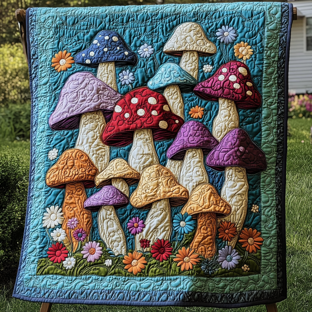 Enchanted Cap Quilted Blanket