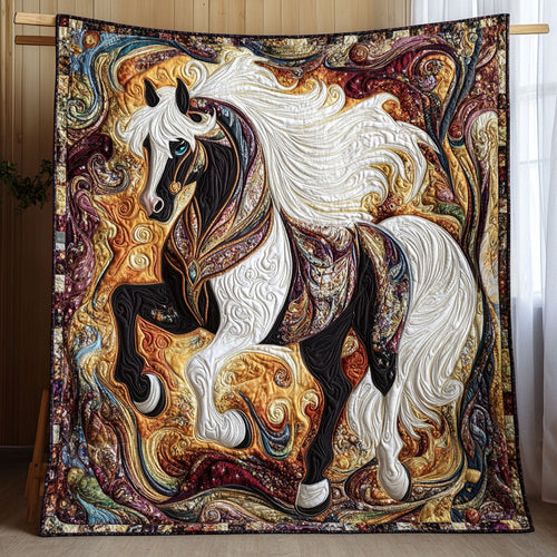 Enchanted Equine Quilted Blanket