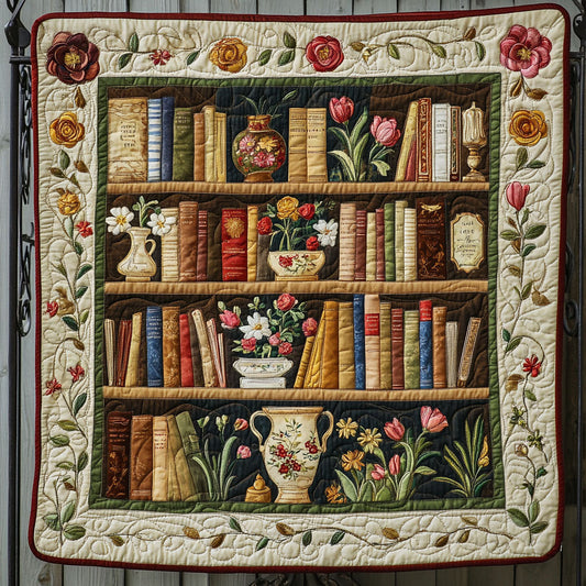 Enchanted Reading Nook Quilted Blanket