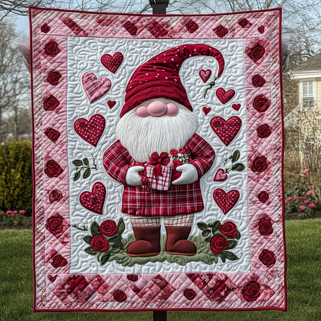 Enchanted Valentine Quilted Blanket