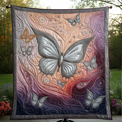 Enchanted Wings Quilted Blanket