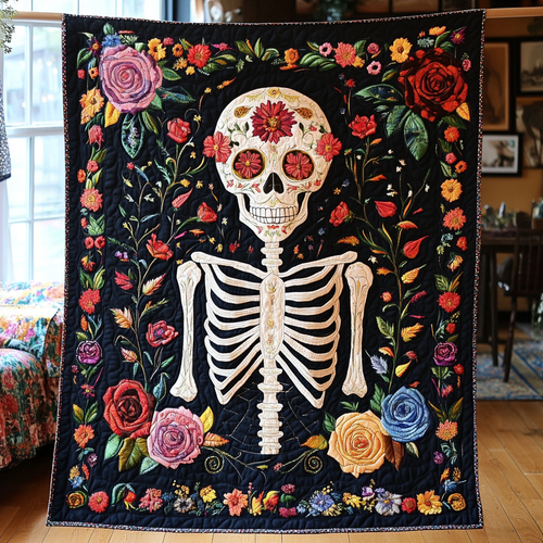 Eternal Life Quilted Blanket