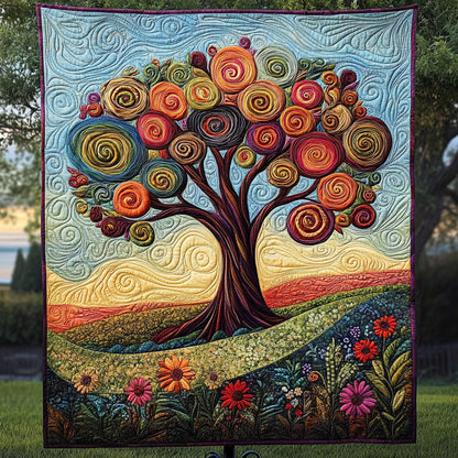 Eternal Canopy Quilted Blanket