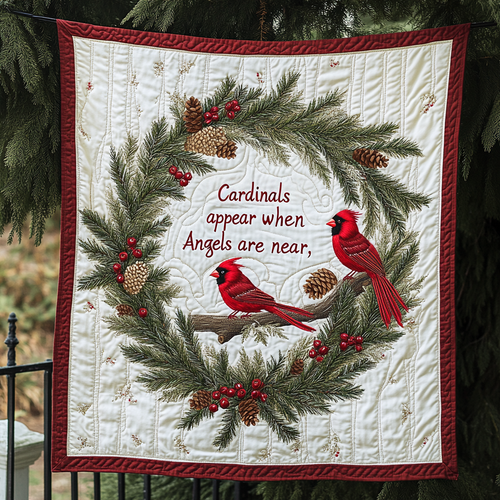 Eternal Ember Quilted Blanket