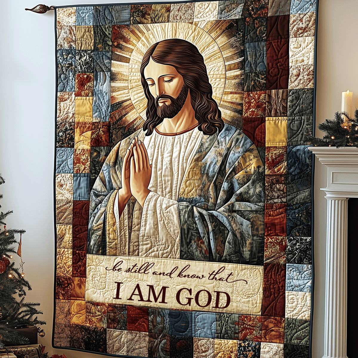 Eternal Light Quilted Blanket