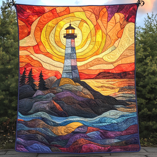 Eternal Lightkeeper Quilted Blanket