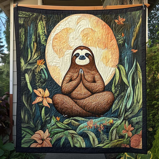 Eternal Peace Quilted Blanket