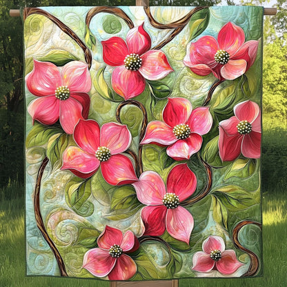 Eternal Spring Quilted Blanket