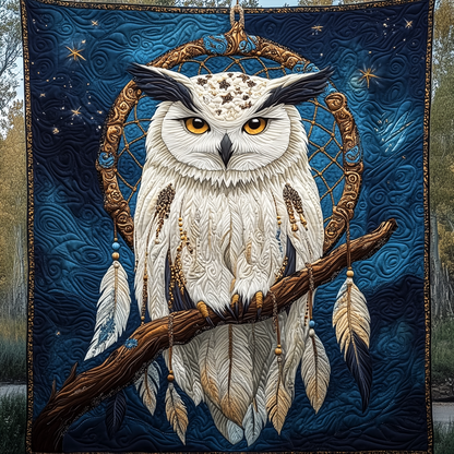Eternal Watcher Quilted Blanket
