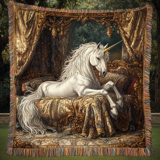 Ethereal Dreams Woven Throw Blanket